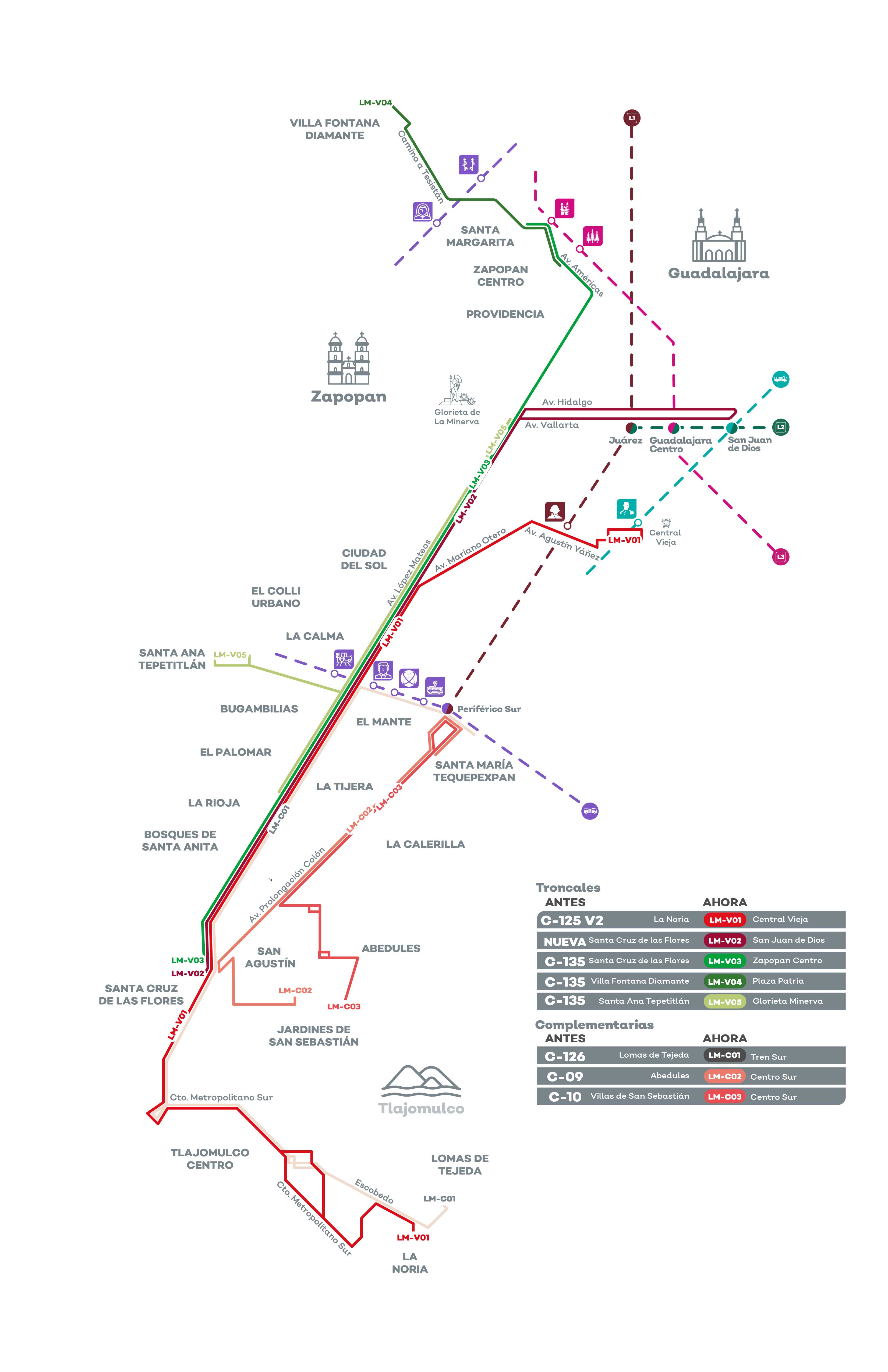 imagen mapa rutas